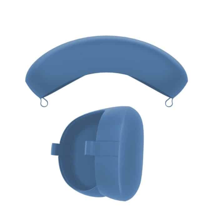 Für Apple Vision Pro Silikon-Schutzhülle VR-Headset-Abdeckung, Black, White, Blue – Bild 3