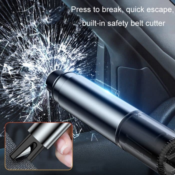 Autoglas-Sicherheitshammer, multifunktionales Notfall-Fluchtwerkzeug, Gray, Silver, Red, Black – Bild 8