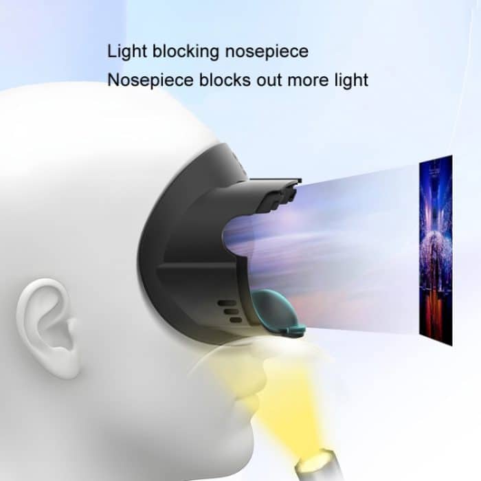 AMVR Q3FC1 Für Meta Quest3 Maske Eisseide Atmungsaktives Ledermaterial – Bild 11