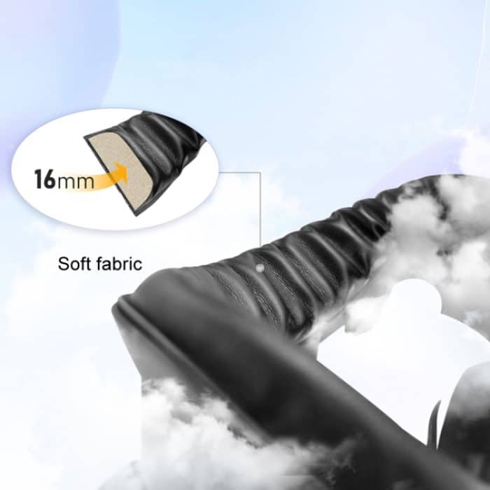 AMVR Q3FC1 Für Meta Quest3 Maske Eisseide Atmungsaktives Ledermaterial – Bild 6