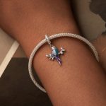 S925 Sterling Silber platiniert Farbverlauf Eisvogel Anhänger DIY Perlen – Bild 6