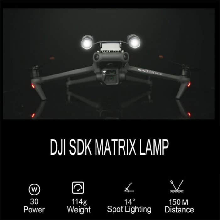 JZ T30 für DJI Mavic 3E / 3T 30W Matrix-Lampenscheinwerfer – Bild 5
