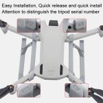 Für DJI Mini 3 / Mini 3 Pro 1 Paar Höhe erhöhen Ständer Fahrwerk Propeller Schutzhülle – Bild 5