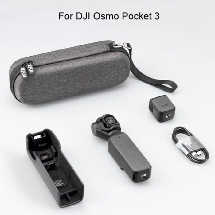 Für DJI Osmo Pocket 3 XFJI Aufbewahrungsbox, wasserdicht, sturzsicher, Mini-Körper-Handtaschen-Zubehör, For DJI Osmo Pocket 3 – Bild 2