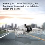 Für DJI Mini 4 Pro Landing Gear Base Gimbal Protector Folding Booster Kickstand – Bild 4