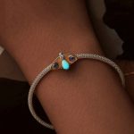 S925 Sterling Silber platiniert leuchtende Schmetterlings-Silikon-DIY-Perlen – Bild 6