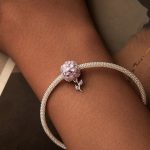 S925 Sterling Silber platiniert Zirkon Kugel Blume DIY Perlen – Bild 6