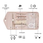 Tragbare, faltbare Aufbewahrungstasche für Reiseschmuck – Bild 4