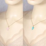 BEST FRIEND Love Lockbone Chain Passende Herz-Anhänger-Freundschaftskarten-Halskette – Bild 2