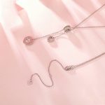 S925 Sterling Silber Weiße Muschel Liebe Y-förmige Valentinstag Halskette – Bild 3