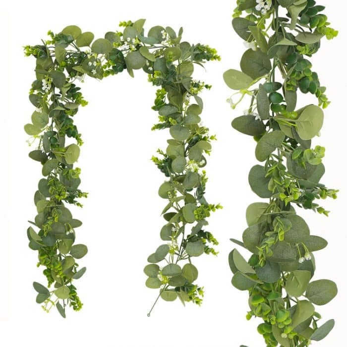 180 cm Simulation Grün Eukalyptus Efeublatt Rattan Hängende Gefälschte Blumendekoration Rattan, C Model, A Model, B Model, D Model, F Model, 60 Head C Model, 60 Head B Model, 60 Head A Model – Bild 3