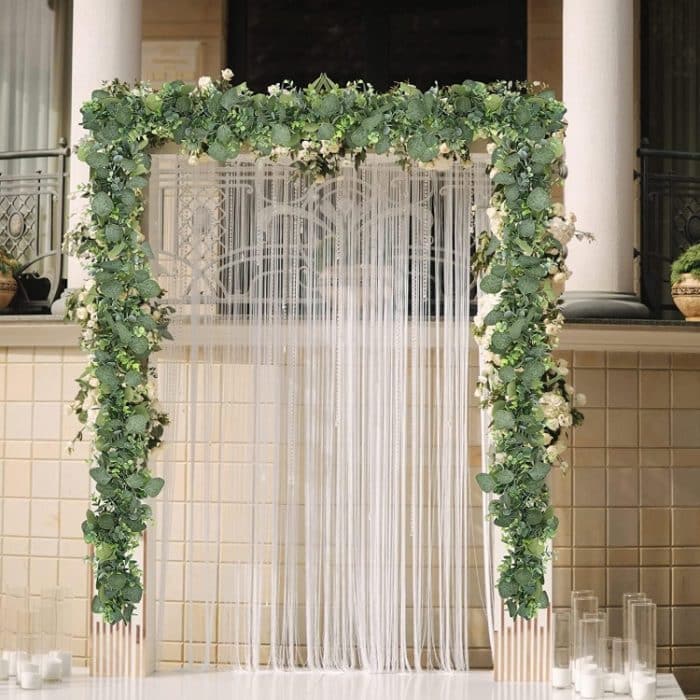 180 cm Simulation Grün Eukalyptus Efeublatt Rattan Hängende Gefälschte Blumendekoration Rattan, C Model, A Model, B Model, D Model, F Model, 60 Head C Model, 60 Head B Model, 60 Head A Model – Bild 8