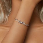 S925 Sterling Silber platiniertes Armband mit fliegenden Schmetterlingsnähten – Bild 6
