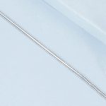 Dreischichtiges, dünnes Damenarmband aus S925-Sterlingsilber, platiniert – Bild 3