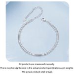 Dreischichtiges, dünnes Damenarmband aus S925-Sterlingsilber, platiniert – Bild 4