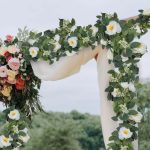 2 Stück 2 m Simulationsblume aus Rattan, Party-Dekoration, Wald, Hochzeitsarrangement, künstliches Rosen-Rattan – Bild 6