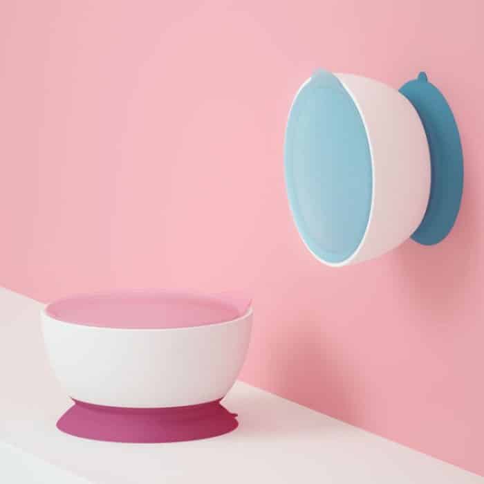 Säuglings-Ergänzungsfutternapf mit Deckel, Baby-Fütterungsgeschirr, Saugnapf-Schüssel – Bild 2