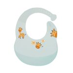 Baby Anti-Schmutz-Ess-Lätzchen, wasserdichtes Silikon, Säuglings-Hilfsfutter-Lätzchen, Sabber-Handtuch