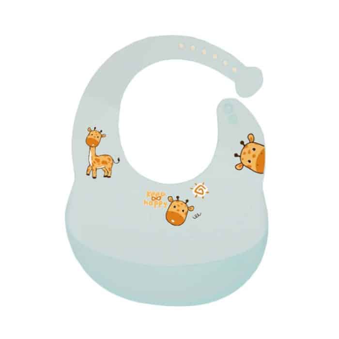 TBD0604486201A.jpg Baby Anti-Schmutz-Ess-Lätzchen, wasserdichtes Silikon, Säuglings-Hilfsfutter-Lätzchen, Sabber-Handtuch – Bild 1