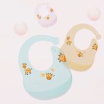 Baby Anti-Schmutz-Ess-Lätzchen, wasserdichtes Silikon, Säuglings-Hilfsfutter-Lätzchen, Sabber-Handtuch – Bild 2