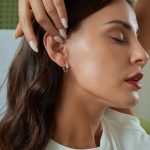 S925 Sterling Silber platinierter Punk-Stil-Gürtel mit fünfzackiger Stern-Ohrschnalle – Bild 6