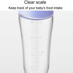 Baby-Silikonflasche, zusammendrückbarer Futterlöffel, ergänzende Flaschenfütterung für Kinder – Bild 6