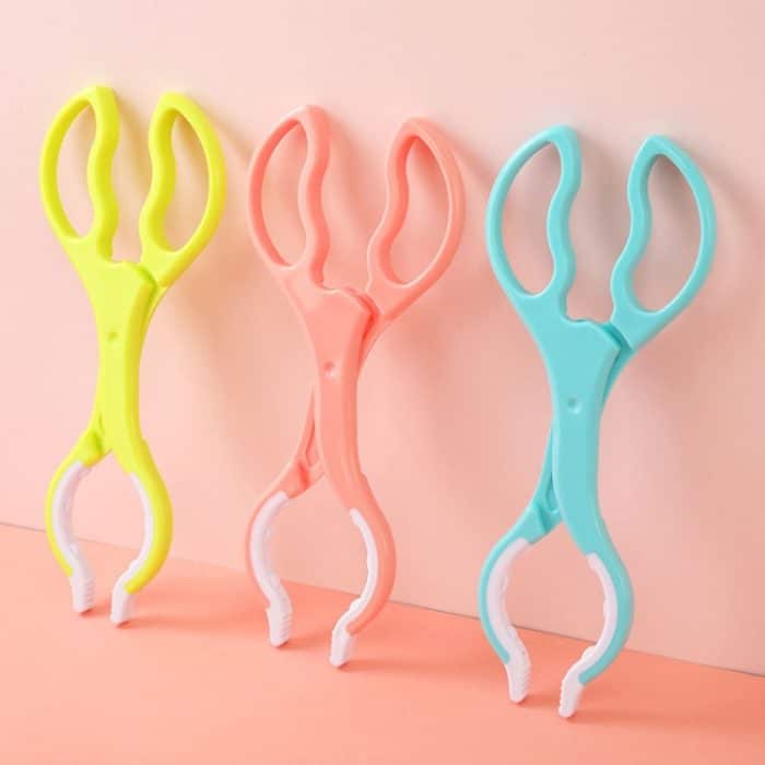 Multifunktionaler, hitzebeständiger Flaschenclip, rutschfeste, abnehmbare Schnullerklemme für Babys – Bild 2