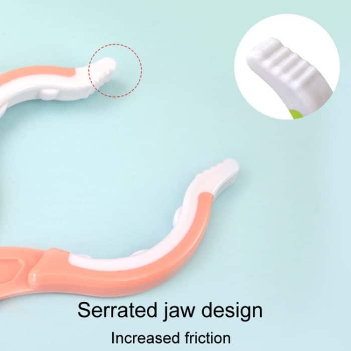 Multifunktionaler, hitzebeständiger Flaschenclip, rutschfeste, abnehmbare Schnullerklemme für Babys – Bild 6