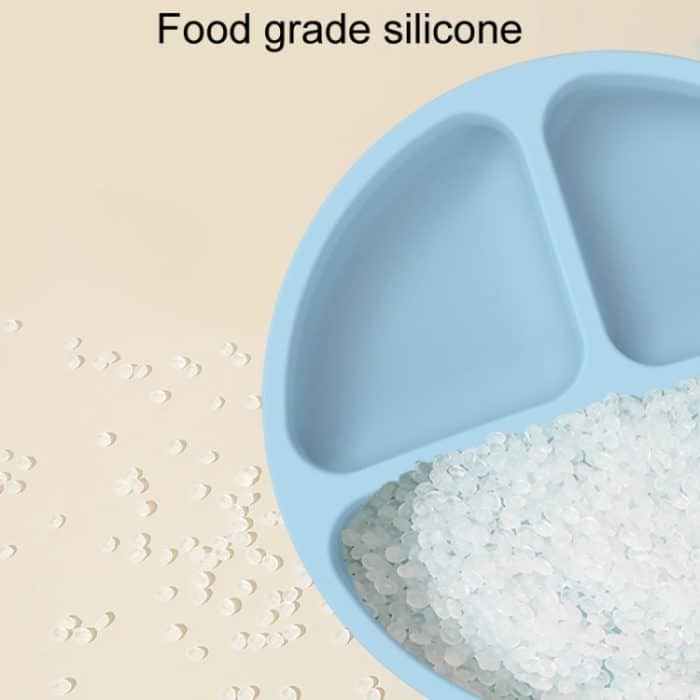 3 Fächer Baby-Silikon-Saugnapfplatte Kinder-Ergänzungsnapf – Bild 5
