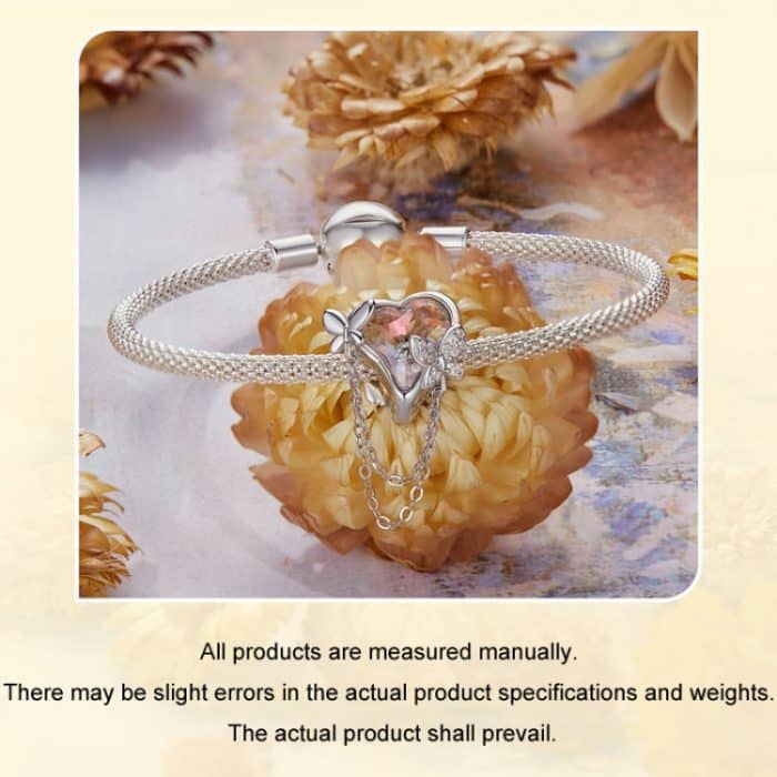 S925 Sterling Silber Schmetterling Tanz Quaste Opal DIY Perlen – Bild 5