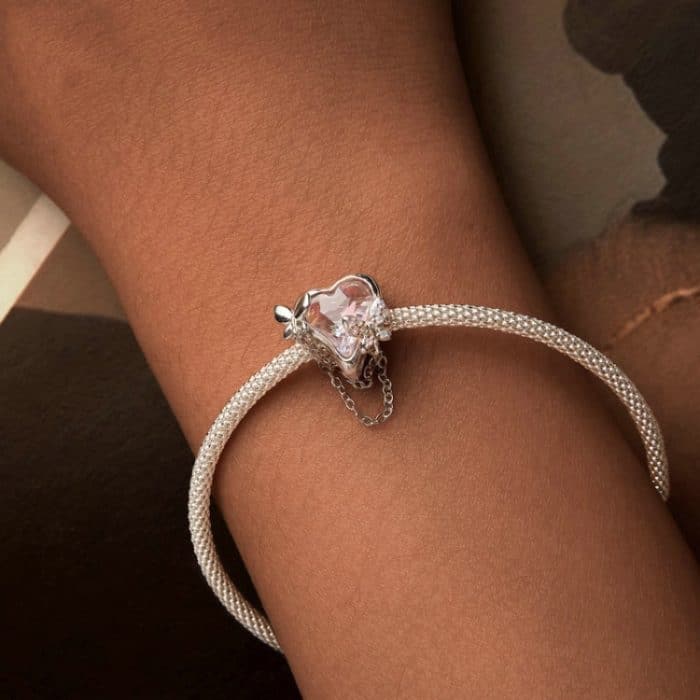 S925 Sterling Silber Schmetterling Tanz Quaste Opal DIY Perlen – Bild 6