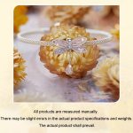 S925 Sterling Silber Libelle Wassertropfen Quaste DIY Perlen – Bild 4