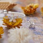 S925 Sterling Silber Opal Blume Silikon DIY Perlen – Bild 3