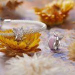 S925 Sterling Silber platinierte Schmetterlings-Silikon-DIY-Perlen – Bild 2