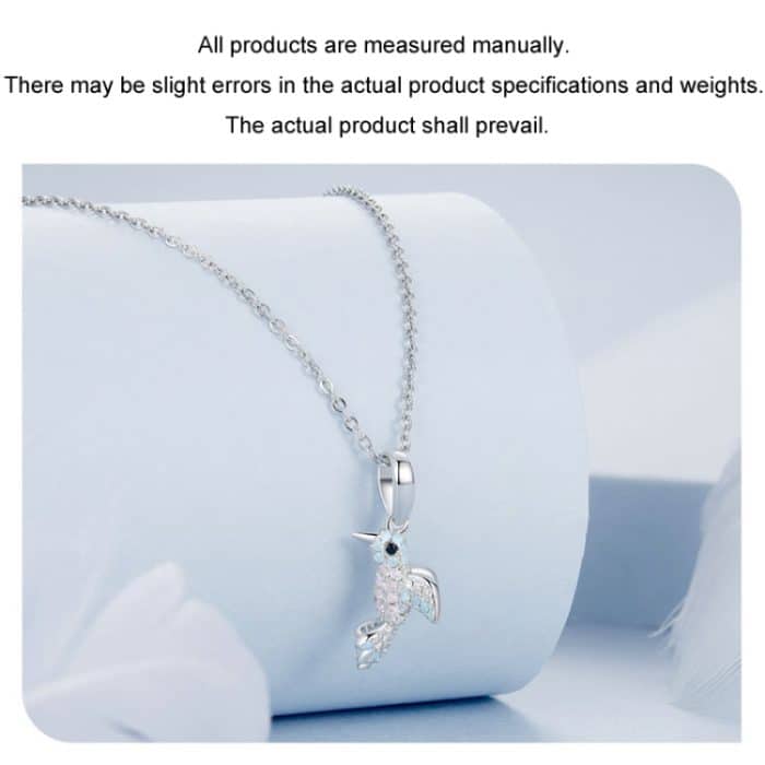 S925 Sterling Silber platinierter Zirkon-Vogel-DIY-Anhänger – Bild 4