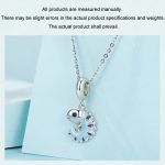 S925 Sterling Silber platinierter Chamäleon-DIY-Schmuckanhänger – Bild 4