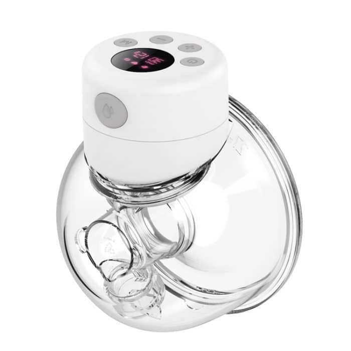 TBD0604493801.jpg S12 LCD-Bildschirm Intelligente tragbare tragbare leise elektrische Milchpumpe mit großer Kapazität, S12 White, S12 Bilateral – Bild 1