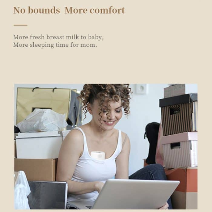 S12 LCD-Bildschirm Intelligente tragbare tragbare leise elektrische Milchpumpe mit großer Kapazität, S12 White, S12 Bilateral – Bild 14