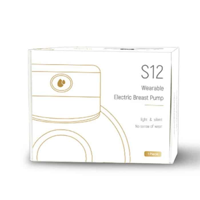 S12 LCD-Bildschirm Intelligente tragbare tragbare leise elektrische Milchpumpe mit großer Kapazität, S12 White, S12 Bilateral – Bild 15