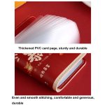 Festlicher Cartoon-Kartenhalter mit Schnappverschluss und Anti-Entmagnetisierung, Lucky Change ID-Aufbewahrungstasche, Get Rich, Make a Fortune, Rising Luck, Be in Good Luck, Too Difficult, Good Luck, Excellent, Red, Blue – Bild 4