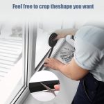 Schaumstoffstreifen mit selbstklebender, geschlossenzelliger Schaumstoffdichtung für Türen und Fenster, 5m /Roll 2cm Width 3mm Thickness, 5m /Roll 3cm Width 3mm Thickness, 5m /Roll 5cm Width 3mm Thickness, 2m /Roll 2cm Width 5mm Thickness... – Bild 5