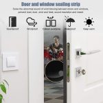 Schaumstoffstreifen mit selbstklebender, geschlossenzelliger Schaumstoffdichtung für Türen und Fenster, 5m /Roll 2cm Width 3mm Thickness, 5m /Roll 3cm Width 3mm Thickness, 5m /Roll 5cm Width 3mm Thickness, 2m /Roll 2cm Width 5mm Thickness... – Bild 6