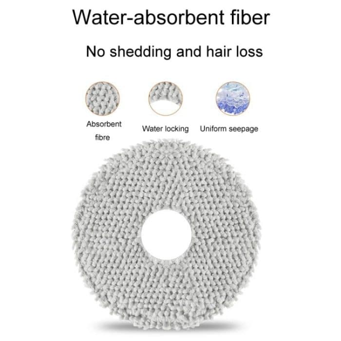 Für Ecovacs X2 / X2 Pro Staubsaugerzubehör, Roller Brush, Side Brush White, Side Brush Black, Mop, Dust Bag, Filter – Bild 3