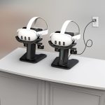 Für Meta Quest 3/2/Pro Ladeständer mit RGB-Lichtern – Bild 2