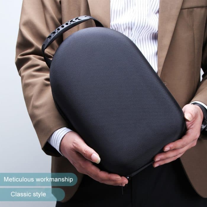 Für Apple Vision Pro Aufbewahrungstasche VR Kopfbedeckung EVA Portable Hard Case, EVA+Cloth Pattern – Bild 9