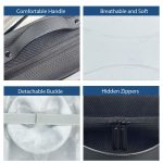 Für Apple VR Vision Pro Oxford Tuch Lagerung Tasche VR Gläser Anti-Kratzen Tragbare Tasche – Bild 4