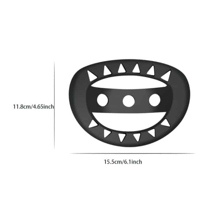 Für Apple Vision Pro Balance Schwerkraft-Dekompression, atmungsaktives TPU-Kissen der hinteren Abdeckung – Bild 4