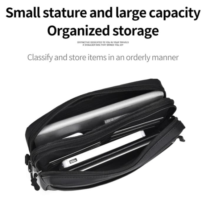 WEIXIER W128 Herren Messenger Bag Outdoor Multifunktionale wasserdichte, verschleißfeste Umhängetasche – Bild 7