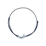 S925 Sterling Silber Sonne und Mond Paar geflochtener Armbandschmuck