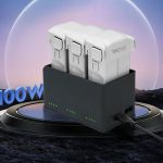 Für DJI Mini 4 Pro / Mini 3 Pro Drohne LKTOP 100W Zwei-Wege-Ladehub